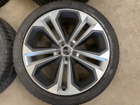 21 inch originele velgen + winterbanden Audi Q5 SQ5 80A601025AS