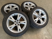 17 inch originele velgen + zomerbanden Audi A4 B9 8W0601025K