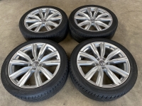 20 inch originele Kaapstad velgen + vierseizoenenbanden Volkswagen Tiguan 5NA601025H zilver