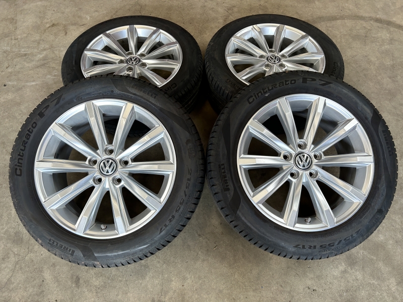 17 inch originele LONDON velgen + zomerbanden Volkswagen Passat 3G0601025D