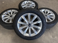 17 inch originele LONDON velgen + zomerbanden Volkswagen Passat 3G0601025D