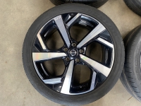 19 inch originele velgen + zomerbanden Nissan Qashqai N88901 2 set 1