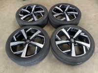 19 inch originele velgen + zomerbanden Nissan Qashqai N88901 2 set 1