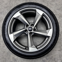 20 inch originele quatro rotor velgen + zomer banden Audi Q5 80A601025S