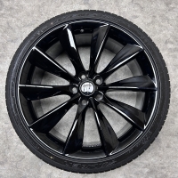 21 inch originele Turbine velgen + zomerbanden Tesla Model S 1017337-00 6005868-00