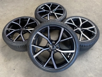 19 inch originele Volkswagen Golf 8 Estoril GTI velgen + zomerbanden 5H0601025S set 2