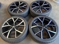 19 inch originele Estoril GTI velgen + zomerbanden Volkswagen Golf 8 5H0601025S