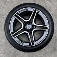 18 inch originele AMG velgen + zomerbanden Mercedes A B klasse CLA A1774011500