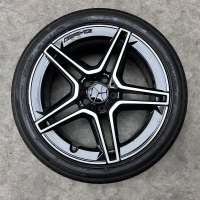 18 inch originele AMG velgen + zomerbanden Mercedes A B klasse CLA A1774011500
