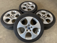 17 inch originele Denver velgen + zomerbanden VW Golf GTI 1K0601025BB