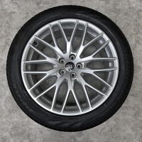 20 inch originele velgen + zomerbanden Audi Q5 SQ5 80A601025AB