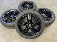 18 inch originele velgen + zomerbanden BMW X1 F48 X2 F39 style 570 M 7850456 zwart