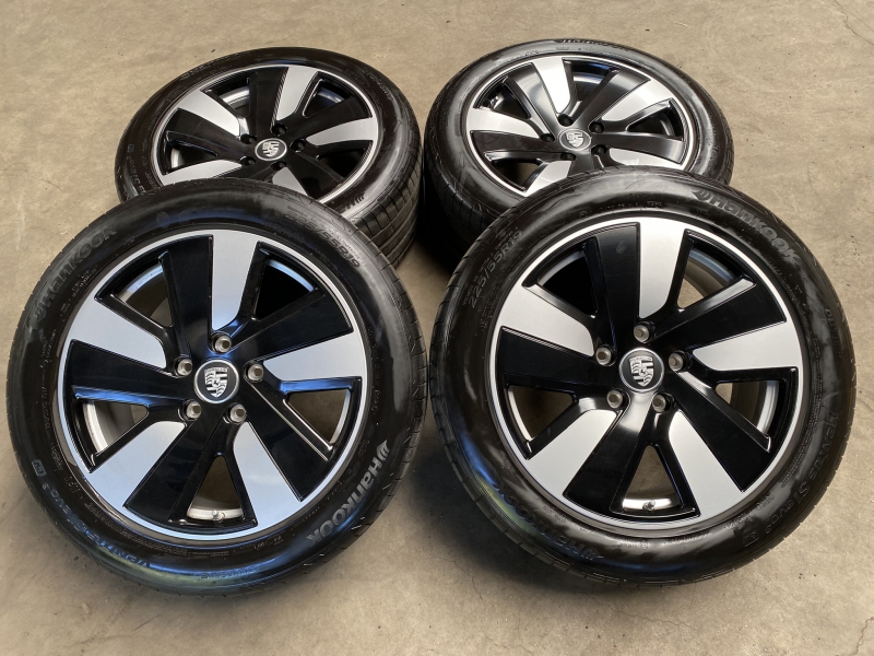 19  inch originele Aero velgen Porsche Taycan 9J1601025B / 9J1601025C 2 tone