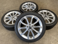 18 inch originele velgen + winterbanden Audi A4 B9 8W0601025ED