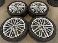 18 inch originele velgen + zomerbanden Seat Leon 575601025D set 1