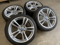 20 inch originele velgen + zomerbanden BMW 7 serie style 303 M 7841823 7841824