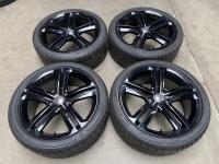 18 inch originele Mallory velgen + zomerbanden VW Golf 7 R line 5K0601025P