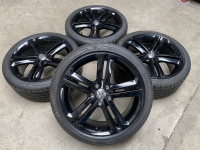 18 inch originele Mallory velgen + zomerbanden VW Golf 7 R line 5K0601025P