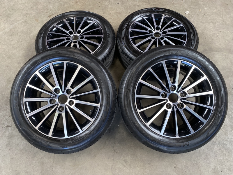 16 inch originele velgen + zomerbanden Skoda Octavia 5ED601025D