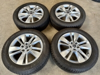 18 inch originele Mytikas velgen + winterbanden Skoda Kodiaq 565601025C set 1