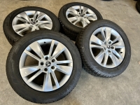 18 inch originele Mytikas velgen + winterbanden Skoda Kodiaq 565601025C set 1