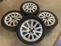 16 inch originele velgen + zomerbanden Opel Corsa D E - Tigra