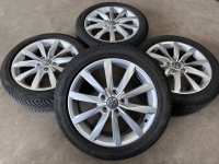 17 inch Dijon velgen + vierseizoenenbanden Volkswagen Golf 5GO601025K