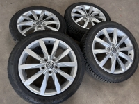 17 inch Dijon velgen + vierseizoenenbanden Volkswagen Golf 5GO601025K
