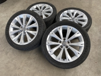 17 inch Montana velgen + zomerbanden Volkswagen Golf  set 2