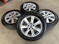 17 inch Borbet velgen + 4 seizoenen banden  Volkswagen transporter T5 T6