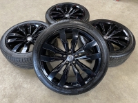 zwarte 20 inch originele Suzuka velgen + zomerbanden Volkswagen Tiguan 5NN601025E (2)