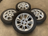 16 inch originele velgen + zomerbanden Opel Corsa D E