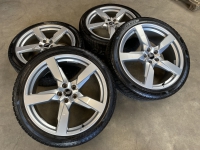 21 inch originele Audi sport velgen + winterbanden Q5 SQ5 80A601025AR (set 1)