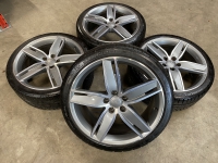 19 inch originele 5 arm wing velgen + winterbanden Audi A3 S3 RS3 8V0601025AS