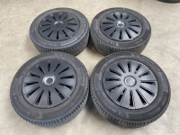 16 inch originele Volkswagen Touran velgen + zomerbanden 205 60 16