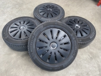 16 inch originele Volkswagen Touran velgen + zomerbanden 205 60 16