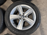 16 inch originele Dover velgen + zomerbanden Volkswagen Golf GTD 5C0601025BP