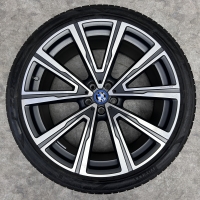 22 inch originele velgen + zomerbanden BMW X5 X6 G05 G06 746 8072000 8072001