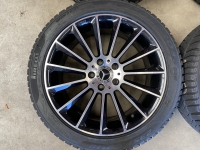 18 inch velgen + winterbanden Mercedes C klasse W206