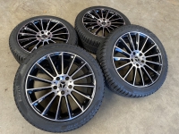 18 inch velgen + winterbanden Mercedes C klasse W206