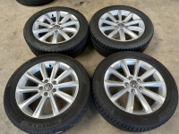 17 inch originele Helsinki velgen + winterbanden Volkswagen Passat  3G0601025C set 1