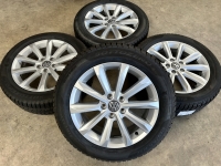 17 inch originele Helsinki velgen + winterbanden Volkswagen Passat  3G0601025C set 1