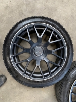 18 inch AMG velgen + winterbanden Mercedes A B C CLA E klasse