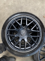 18 inch AMG velgen + winterbanden Mercedes A B C CLA E klasse