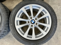 17 inch originele velgen + winterbanden BMW 3 / 4 serie F30 F31 F36 style 395 set 1