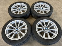 17 inch originele velgen + winterbanden BMW 3 / 4 serie F30 F31 F36 style 395 set 1