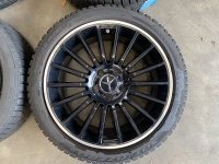 18 inch AMG velgen + winterbanden Mercedes A B C CLA E klasse KBA 49852