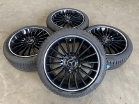 18 inch AMG velgen + winterbanden Mercedes A B C CLA E klasse KBA 49852