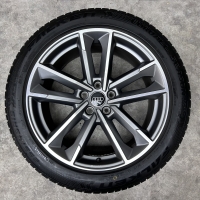 19 inch originele Audi sport velgen + all season banden Q3 83A601025B