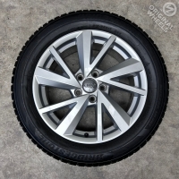 17 inch originele velgen + winterbanden Audi Q2 81A601025C (set 3)